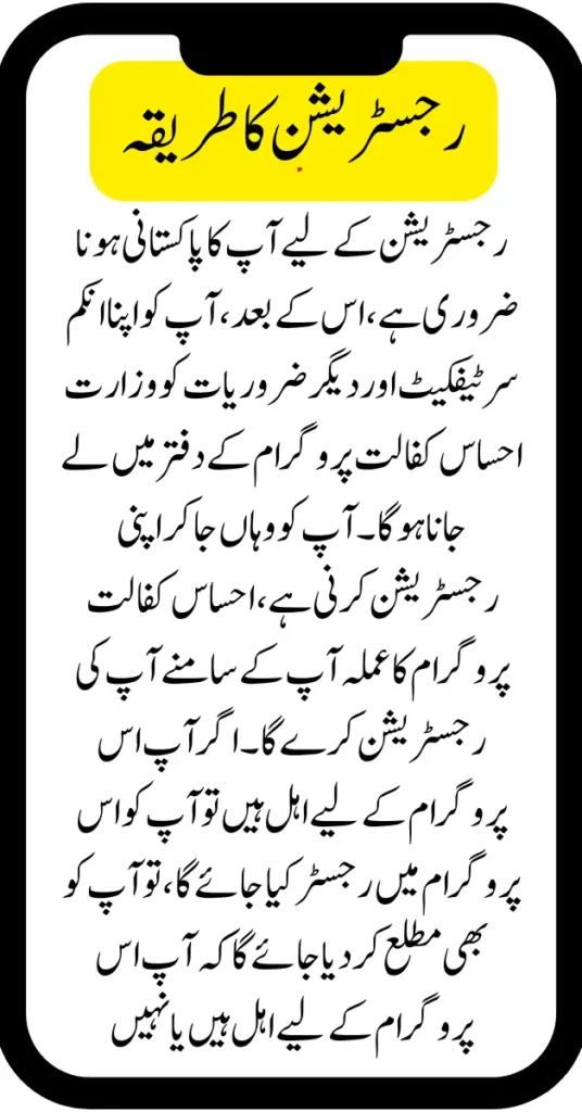 Ehsaas Kafalat Program 8171 Registration With New Method 2025