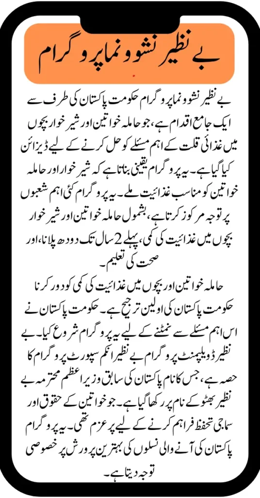 Positive Changes Through The BISP Nashonuma Program 2025