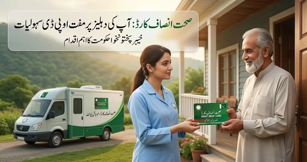 KP Govt Give Free OPD Services and Health Facilities at Your Doorstep Through Sehat Insaf Card