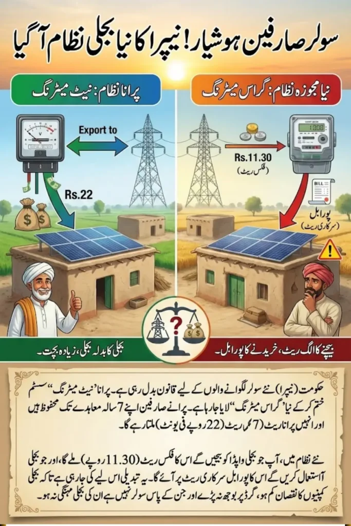 Nepra Gross Metering Proposal: Key Changes for Rooftop Solar Consumers in Pakistan