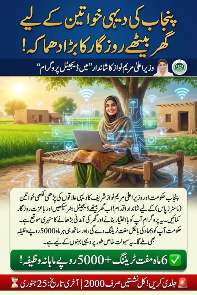 Mein Digital Program Punjab: New Phase Launched for Rural Women Empowerment