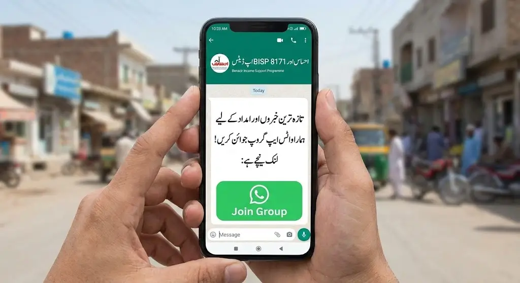 Join Ehsaas And BISP 8171 Whatsapp Group For Latest News