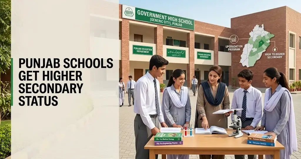 Punjab High Schools to Get Higher Secondary Status