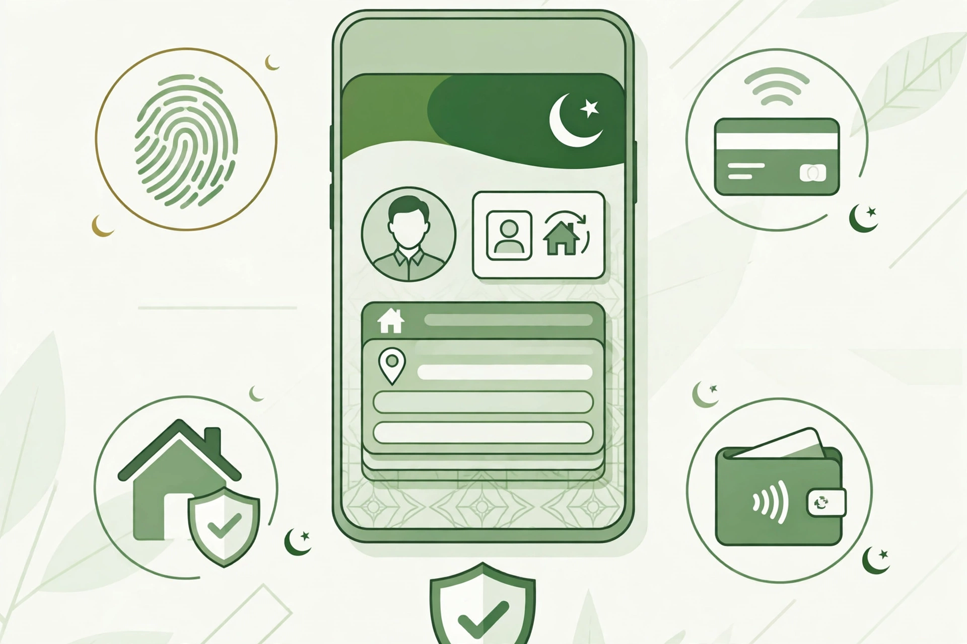 NADRA CNIC photo address update Pak ID app - update CNIC photo and permanent address from home